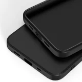 Миниатюра: Силиконов кейс iPaky матиран, За iPhone 15 (6.1), Черен