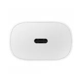 Миниатюра: Оригинално Зарядно устройство адаптер Samsung 25W USB-C, EP-TA800NWE 220V Super Fast Charging в плик, Бял