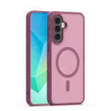 Миниатюра: Кейс Mag Matt с цяла дупка за камерите за Samsung Galaxy A37 тъмнолилав