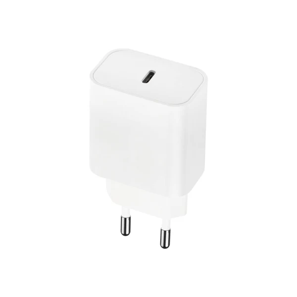 Зарядно устройство адаптер 20W USB-C, Maxlife MXTC-06 PD QC, 20W, 220V, Бял