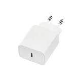 Миниатюра: Зарядно устройство адаптер 20W USB-C, Maxlife MXTC-06 PD QC, 20W, 220V, Бял