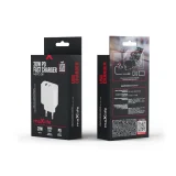Миниатюра: Зарядно устройство адаптер 20W USB-A и USB-C, Maxlife MXTC-06 PD QC, 220V, Бял