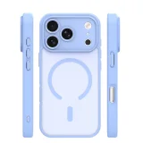 Миниатюра: Кейс Mag Matt с отвори за камерите за iPhone 17 Pro / 18 Pro светлосин