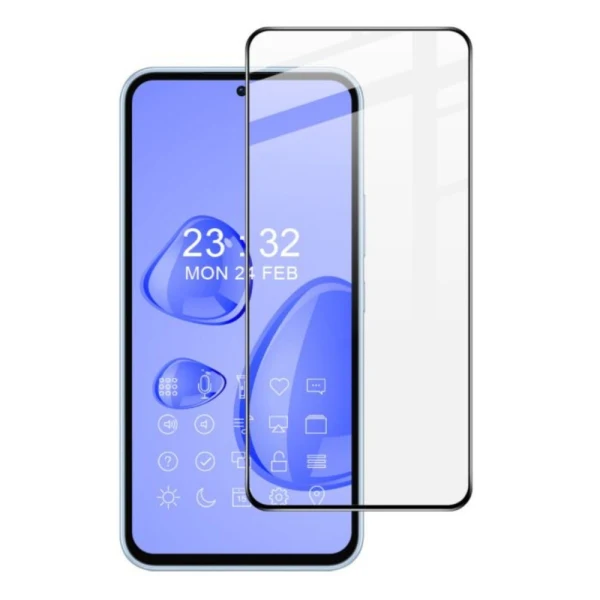 Стъклен протектор OG Premium с цяло лепило, За Samsung Galaxy A54 5G (A546B), Черен
