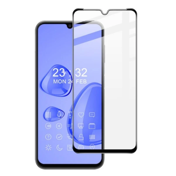 Стъклен протектор OG Premium с цяло лепило, За Samsung Galaxy A14 4G/5G (A145F/A146B), Черен