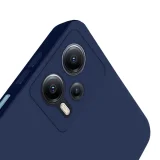 Миниатюра: Силиконов кейс iPaky матиран, За Xiaomi Redmi Note 12 5G/Poco X5, Тъмносин