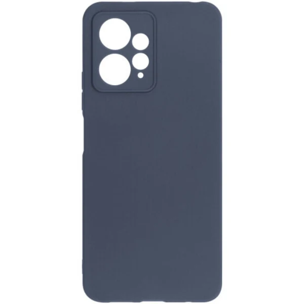Силиконов кейс iPaky матиран, За Xiaomi Redmi Note 12 4G, Тъмносин