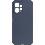 Миниатюра: Силиконов кейс iPaky матиран, За Xiaomi Redmi Note 12 4G, Тъмносин