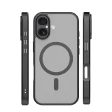 Миниатюра: Кейс Mag Matt с отвори за камерите за iPhone 17 / 18 черен