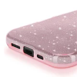 Миниатюра: Силиконов кейс bSmart Glitter 3в1 за Samsung Galaxy A57 розов