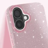 Миниатюра: Силиконов кейс bSmart Glitter 3в1 за Samsung Galaxy A57 розов