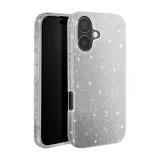 Миниатюра: Силиконов кейс bSmart Glitter 3в1 за Samsung Galaxy A37 сребрист