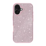 Миниатюра: Силиконов кейс bSmart Glitter 3в1 за Samsung Galaxy A37 розов
