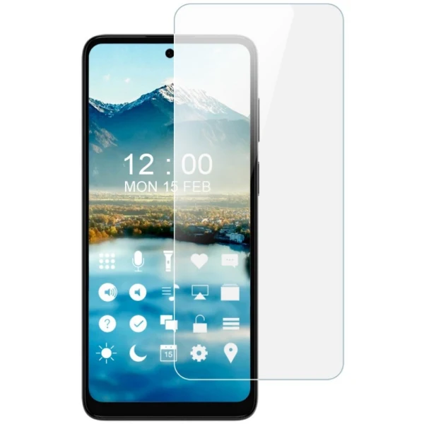 Стъклен протектор MBX, За Motorola Moto G22, Прозрачен
