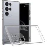Миниатюра: Силиконов кейс MBX 1.8-2mm, За Samsung Galaxy S23 Ultra (S918B), Прозрачен