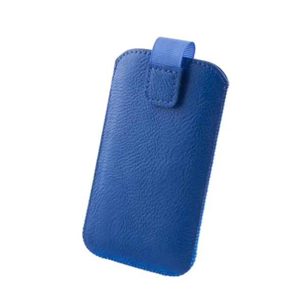 Калъф универсален bSmart Slim 6.9" инча, За Samsung S20 Ultra и съвм. размери, Син