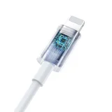 Миниатюра: Слушалки BWOO HF179 с Lightning и контрол на звука, бели