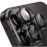 Миниатюра: Протектор задна камера метални рингове MBX за Huawei Pura 80 Ultra, Черен