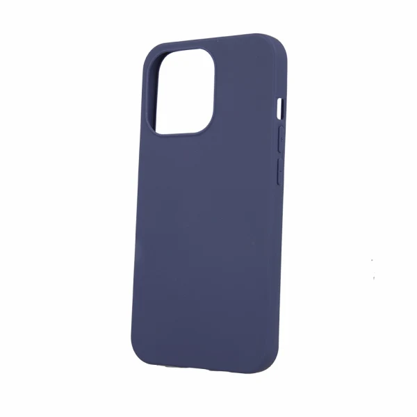 Силиконов кейс iPaky матиран, За iPhone 13 Pro (6.1), Тъмносин
