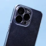 Миниатюра: Силиконов кейс Shine 2 mm брокатен, За iPhone 13 (6.1), Прозрачен