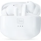 Миниатюра: Слушалки Bluetooth безжични 3mk LifePods, Бели
