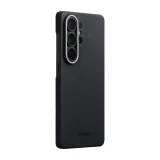 Миниатюра: Оригинален кейс Pitaka Edge Case за Samsung Galaxy S26 Ultra, черносив