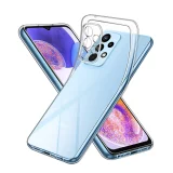 Миниатюра: Силиконов кейс MBX Jelly 1.5mm, За Samsung Galaxy A23 4G/5G (A235F/A236U), Прозрачен