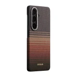 Миниатюра: Оригинален кейс Pitaka Edge Case Sunset за Samsung Galaxy S26, кафяв