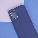 Миниатюра: Силиконов кейс iPaky матиран, За Motorola Moto E32/E32s, Тъмносин