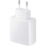 Миниатюра: Оригинално Зарядно устройство адаптер Samsung 45W USB-C, EP-TA845 220V Super Fast Charging в плик, Бял