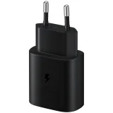 Миниатюра: Оригинално Зарядно устройство адаптер Samsung 25W USB-C, EP-TA800NBE 220V Super Fast Charging в плик, Черен