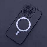 Миниатюра: Силиконов кейс bSmart Silicone Soft Magsafe, За iPhone 14 Plus (6.7), Черен