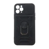 Миниатюра: Силиконов твърд кейс bSmart Defender Slide, За Samsung Galaxy A33 5G (A336B), Черен