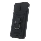 Миниатюра: Силиконов твърд кейс bSmart Defender Slide, За Samsung Galaxy A33 5G (A336B), Черен