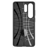 Миниатюра: Оригинален кейс Spigen Liquid Air, За Samsung Galaxy S26 Ultra, Черен