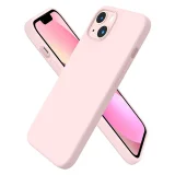 Миниатюра: Силиконов кейс bSmart Silicone Soft Cover, За iPhone 14 Pro (6.1), Розов