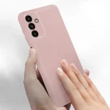 Миниатюра: Силиконов кейс bSmart Silicone Soft Cover, За Samsung Galaxy S22 Plus 5G (S906B), Пепел от рози