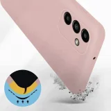 Миниатюра: Силиконов кейс bSmart Silicone Soft Cover, За Samsung Galaxy S22 Plus 5G (S906B), Пепел от рози