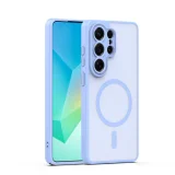 Миниатюра: Кейс Mag Matt с отвори за камерите за Samsung Galaxy S26 Ultra светлосин