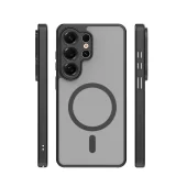 Миниатюра: Кейс Mag Matt с отвори за камерите за Samsung Galaxy S26 Ultra черен
