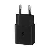 Миниатюра: Оригинално зарядно устройство комплект Samsung EP-T1510XBEGEU с кабел 15W USB-C, 220V Super Fast Charging в кутия, Черно