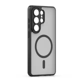 Миниатюра: Кейс Mag Matt с отвори за камерите за Samsung Galaxy S26 Ultra черен