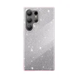 Миниатюра: Силиконов кейс bSmart Glitter 3в1 за Samsung Galaxy S26 Ultra сребрист