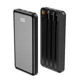 Миниатюра: Външна батерия Power Bank 10000 mAh Forever TB-411 All in 1, Черна