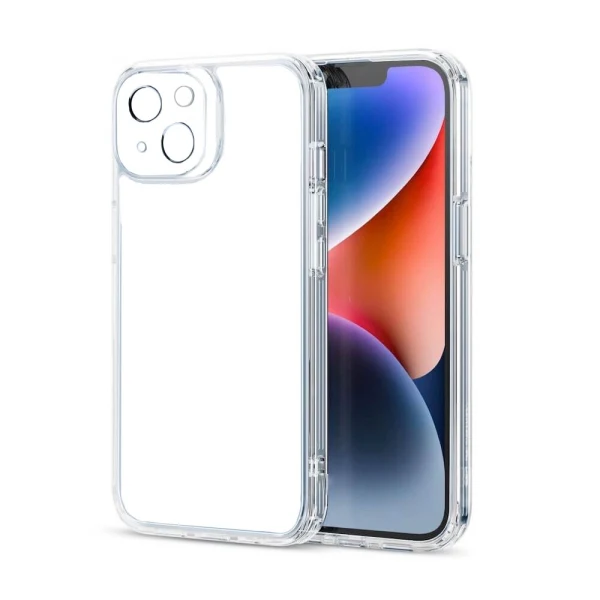 Силиконов кейс MBX Jelly 1.5mm, За iPhone 14 Plus (6.7), Прозрачен