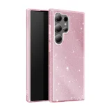 Миниатюра: Силиконов кейс bSmart Glitter 3в1 за Samsung Galaxy S26 Ultra розов