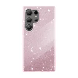 Миниатюра: Силиконов кейс bSmart Glitter 3в1 за Samsung Galaxy S26 Ultra розов