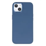 Миниатюра: Силиконов кейс bSmart Silicone Satin Case, За iPhone 14 Pro Max (6.7), Тъмносин
