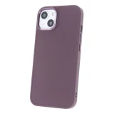 Миниатюра: Силиконов кейс bSmart Silicone Satin Case, За iPhone 14 Plus (6.7), Тъмнолилав