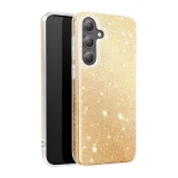 Миниатюра: Силиконов кейс bSmart Glitter 3в1 за Samsung Galaxy S26 Plus златист
